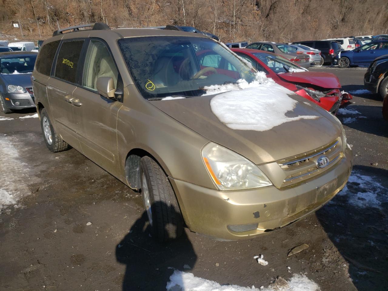 KIA SEDONA 2006 with VIN KNDMB233766055421 - Photo from auction