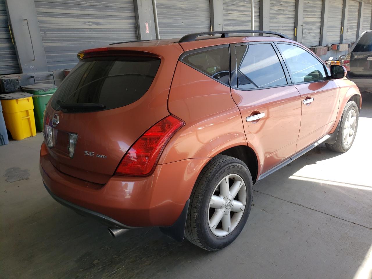 Photo 4 from auction – 2004 NISSAN MURANO SL with VIN JN8AZ08W14W337464