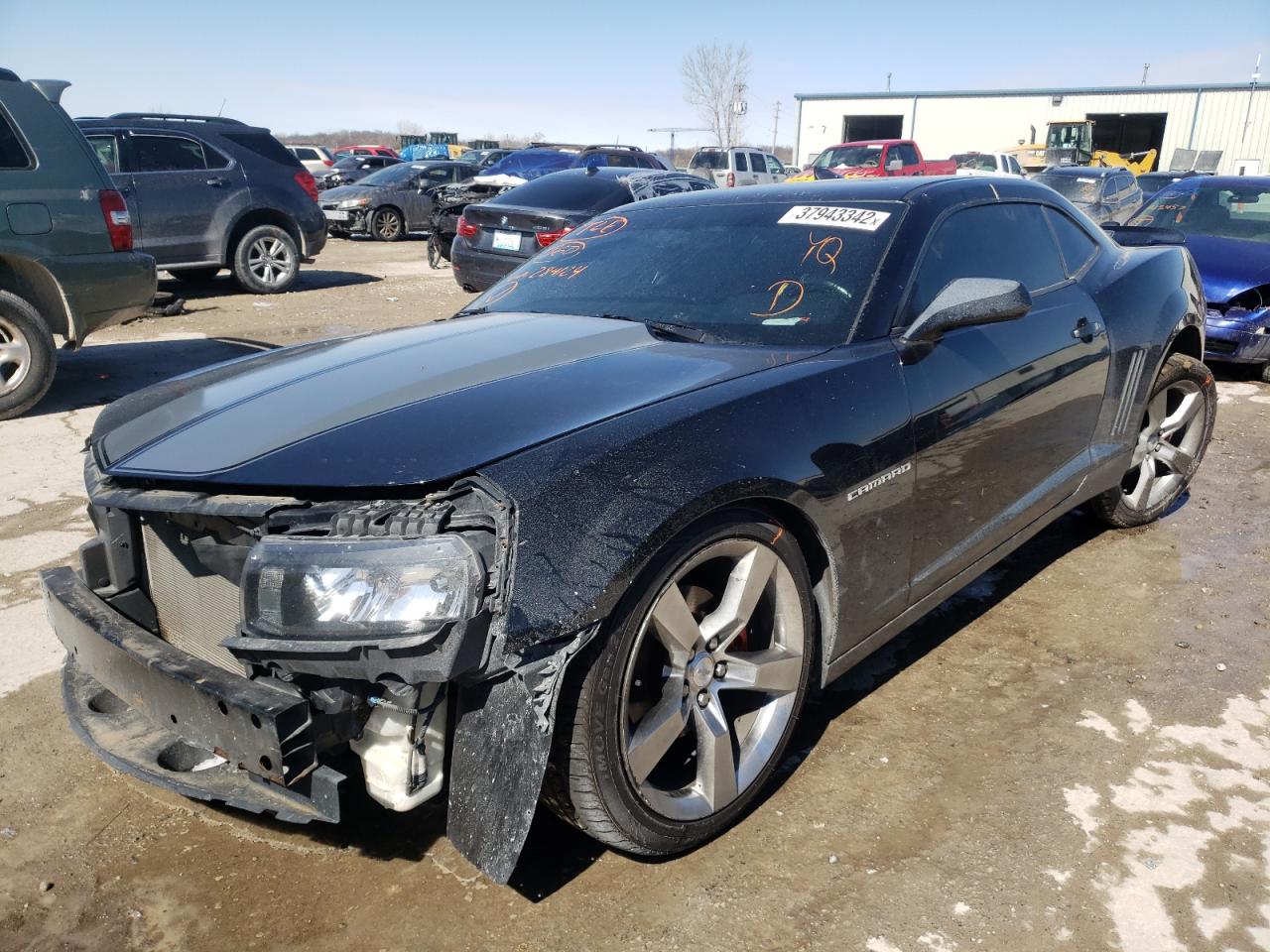 Photo 2 from auction – 2014 CHEVROLET CAMARO LT with VIN 2G1FB1E36E9284124