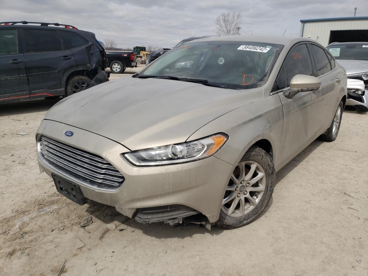 Photo 2 from auction – 2015 FORD FUSION S with VIN 3FA6P0G70FR304825