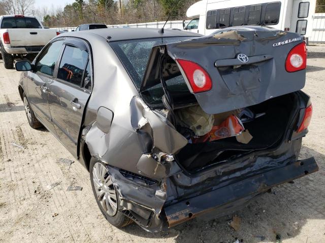 Photo 3 from auction – 2005 TOYOTA COROLLA with VIN 2T1BR32E55C335406