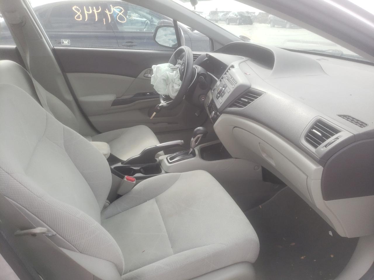 Photo 5 from auction – 2012 HONDA CIVIC LX with VIN 19XFB2F57CE074210
