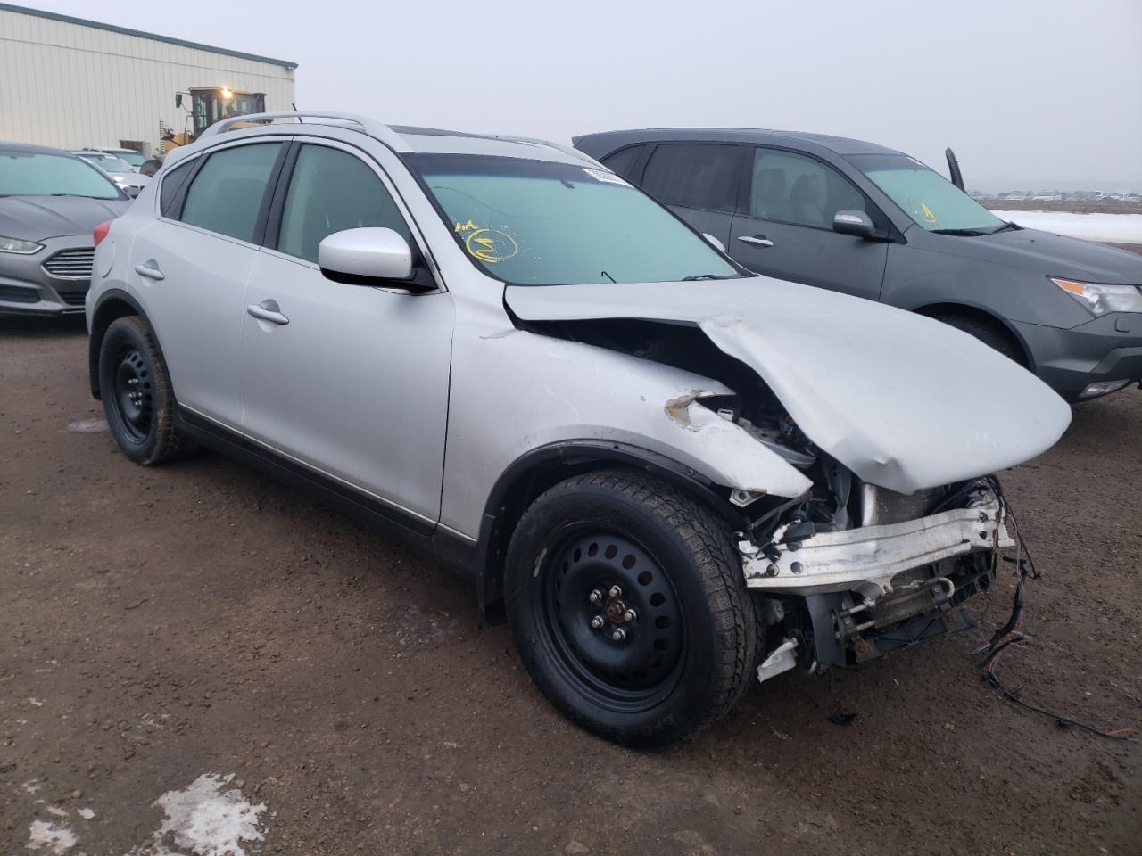 INFINITI EX35 BASE 2010 with VIN JN1AJ0HR3AM757752 - Photo from auction