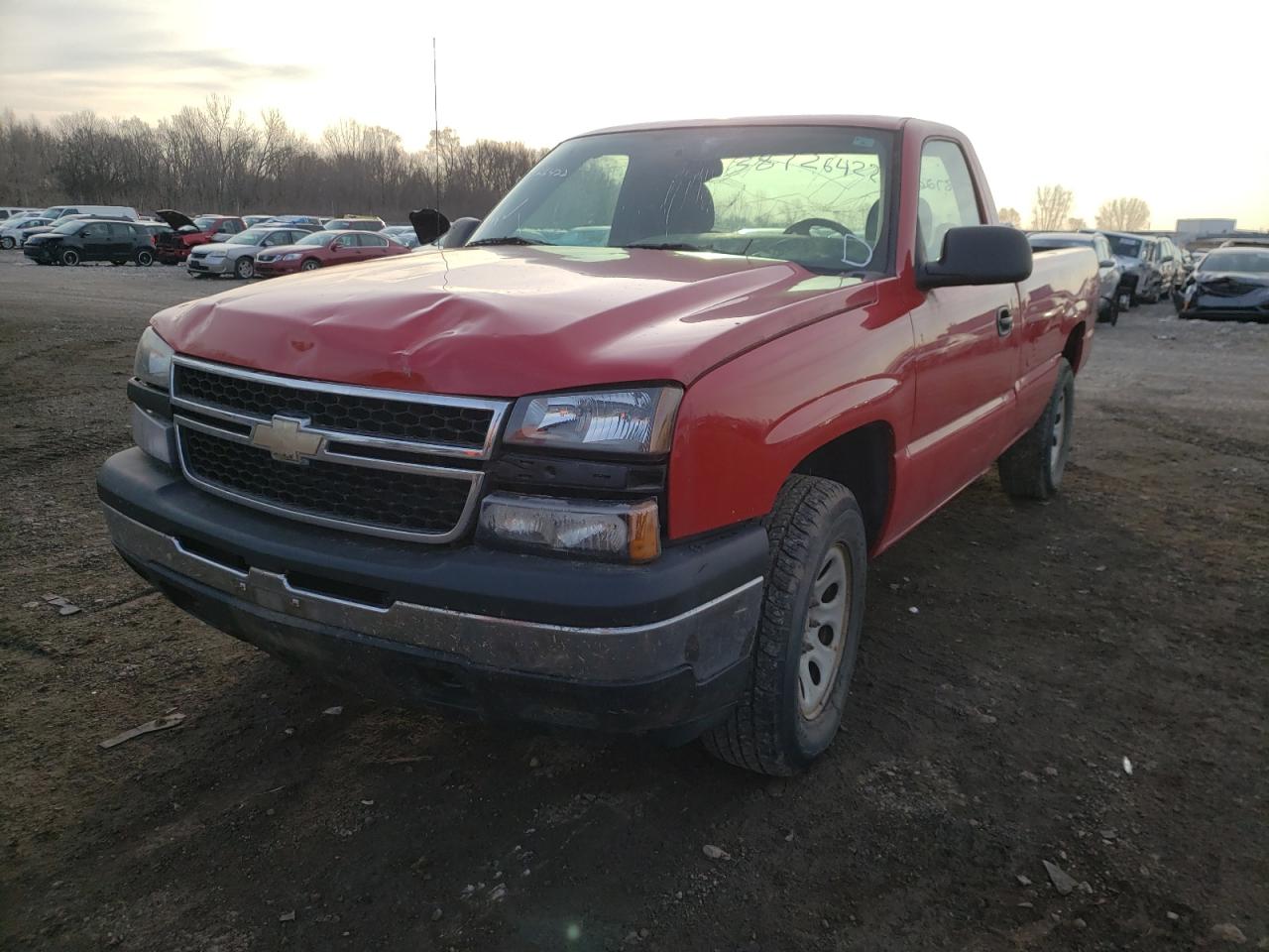 Photo 2 from auction – 2007 CHEVROLET SILVERADO with VIN 3GCEK14X77G218925