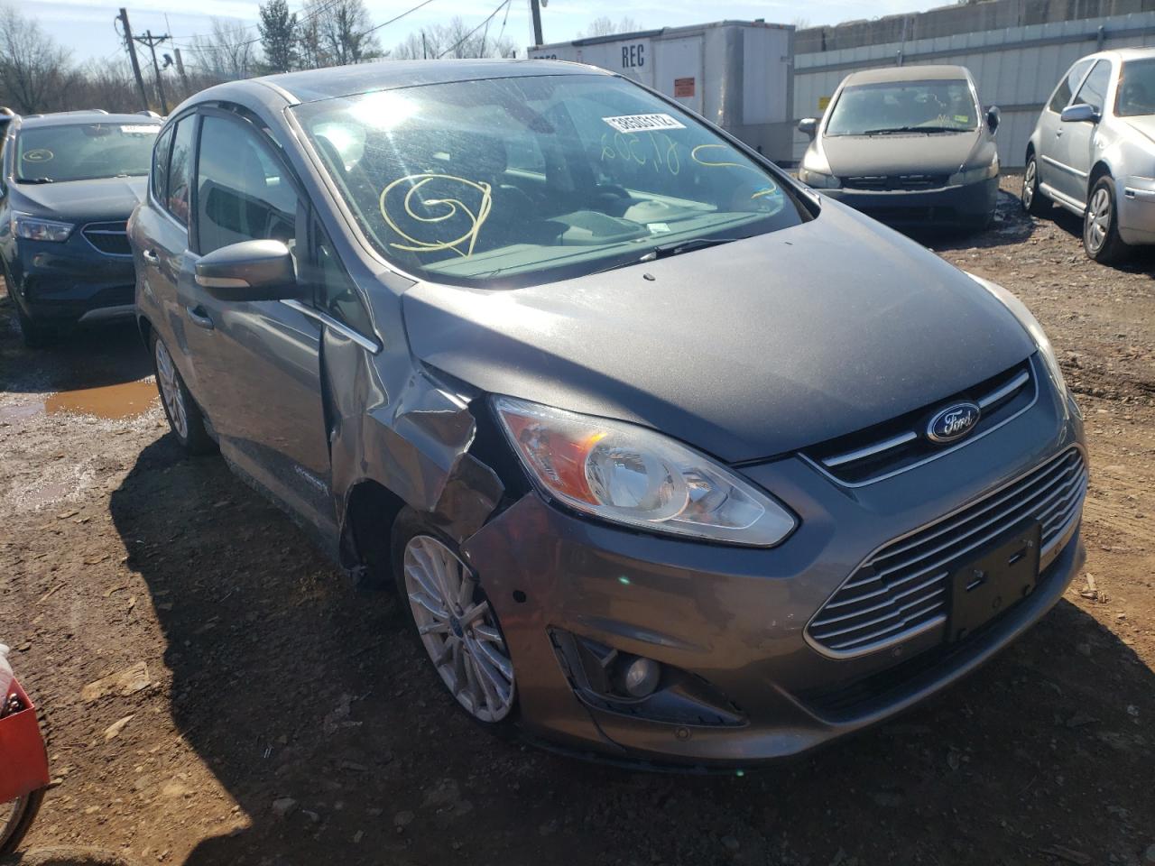 FORD C-MAX SEL 2013 with VIN 1FADP5BU5DL503754 - Photo from auction