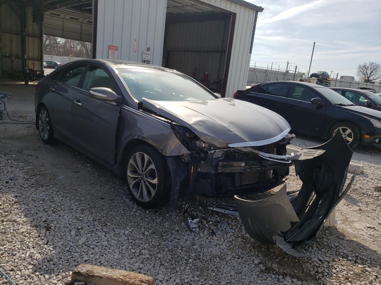 HYUNDAI SONATA SE 2013 with VIN 5NPEC4ABXDH656705 - Photo from auction