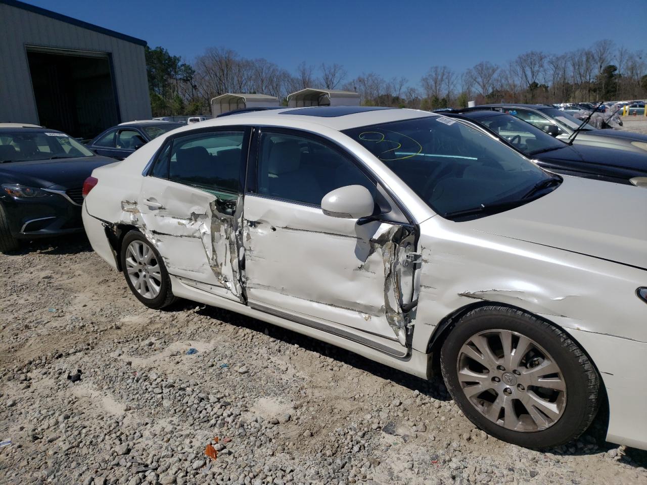 Photo 9 from auction – 2011 TOYOTA AVALON BAS with VIN 4T1BK3DB2BU438655