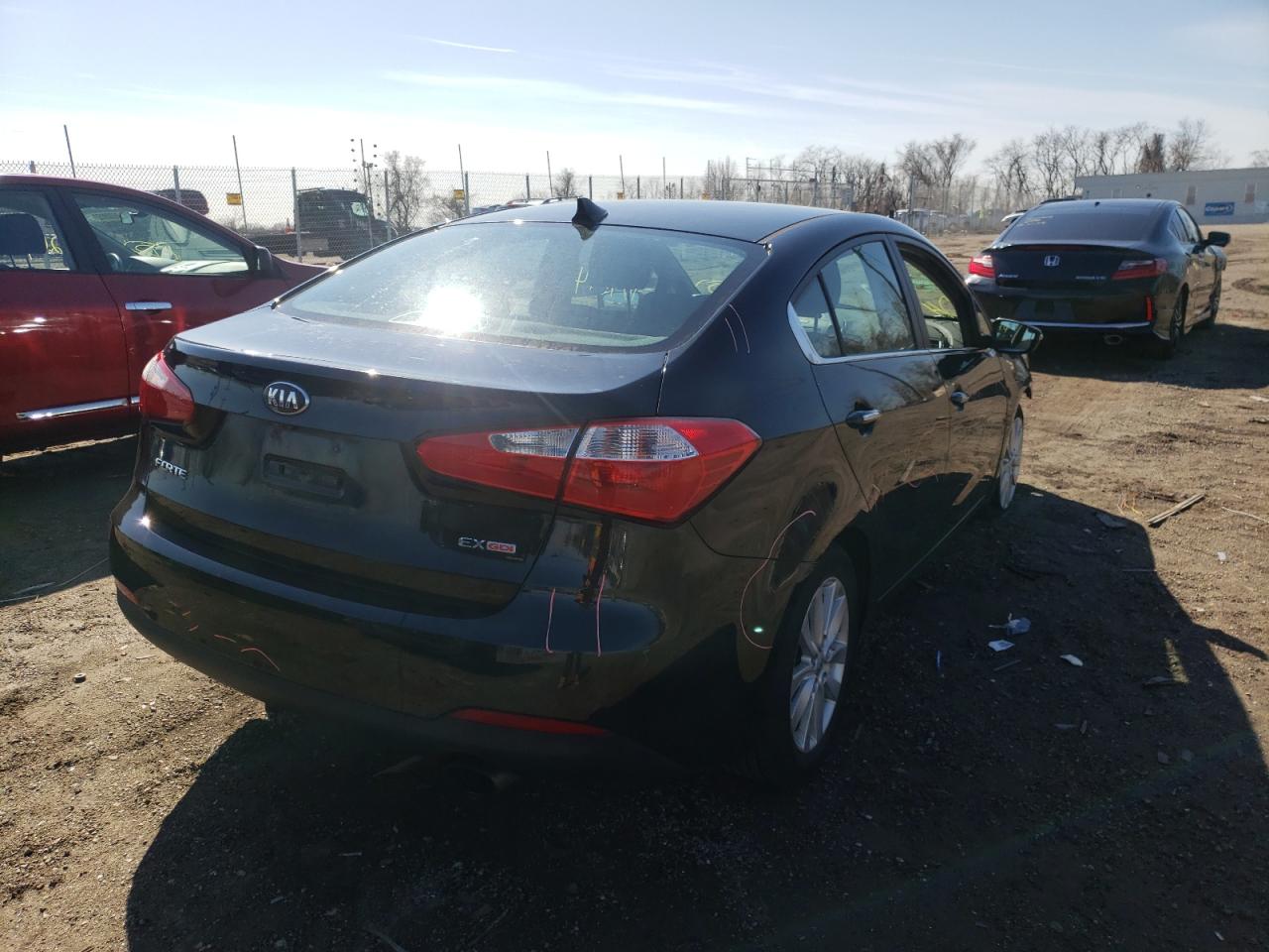 Photo 4 from auction – 2014 KIA FORTE EX with VIN KNAFX4A81E5104456