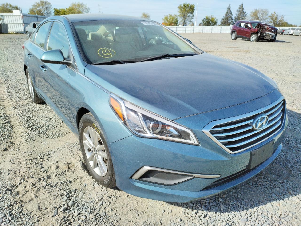 HYUNDAI SONATA SE 2016 with VIN 5NPE24AFXGH326671 - Photo from auction