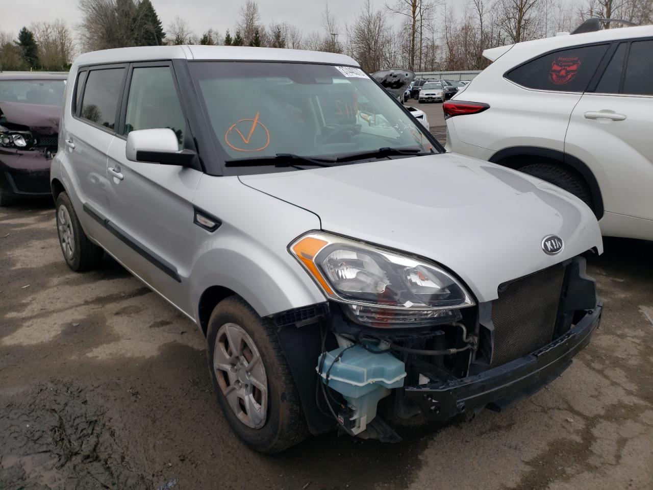KIA SOUL 2012 with VIN KNDJT2A53C7422048 - Photo from auction