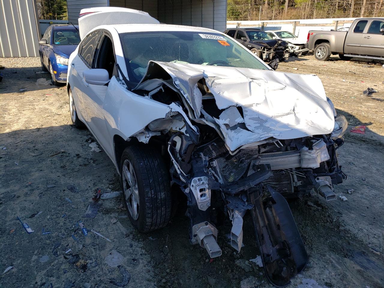 DODGE DART SXT 2016 with VIN 1C3CDFBB4GD660486 - Photo from auction