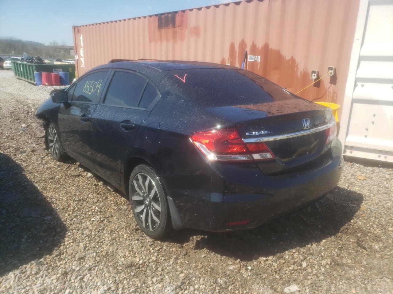 Photo 3 from auction – 2015 HONDA CIVIC EXL with VIN 2HGFB2F92FH553826