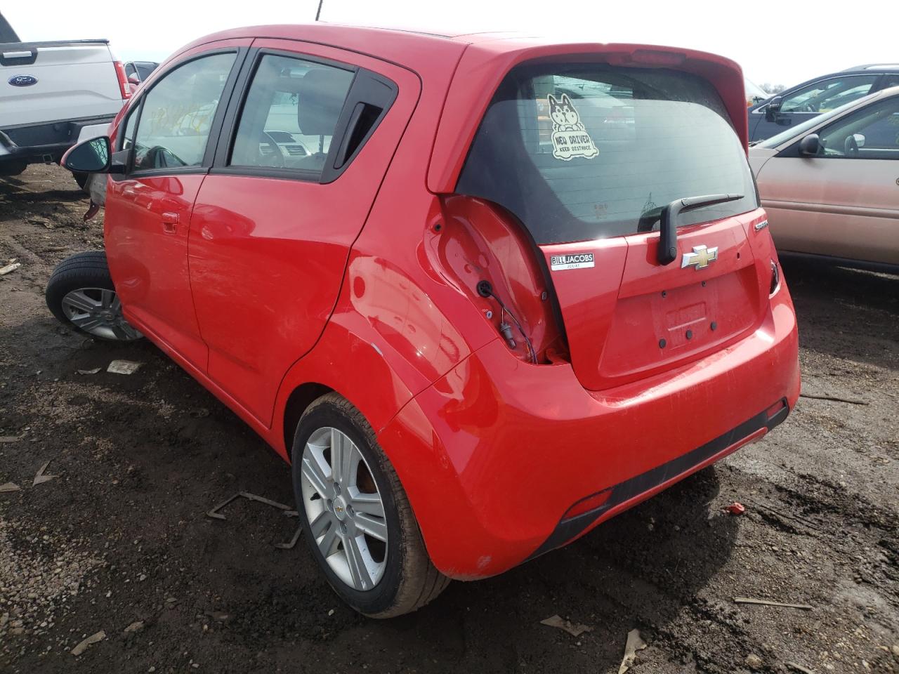 Photo 3 from auction – 2013 CHEVROLET SPARK LS with VIN KL8CB6S96DC508315