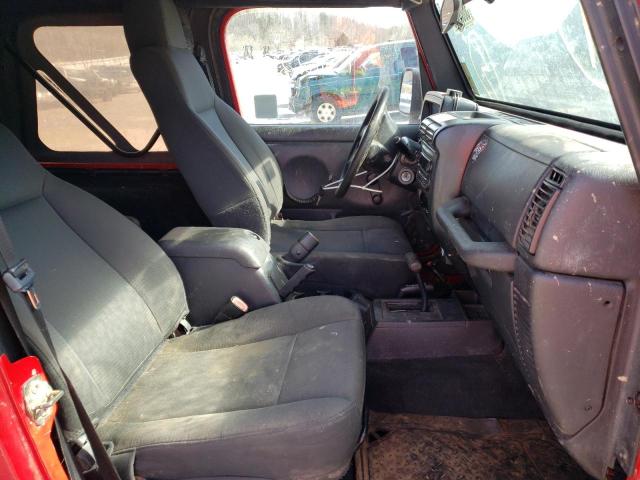 Photo 5 from auction – 2006 JEEP WRANGLER X with VIN 1J4FA39SX6P731526