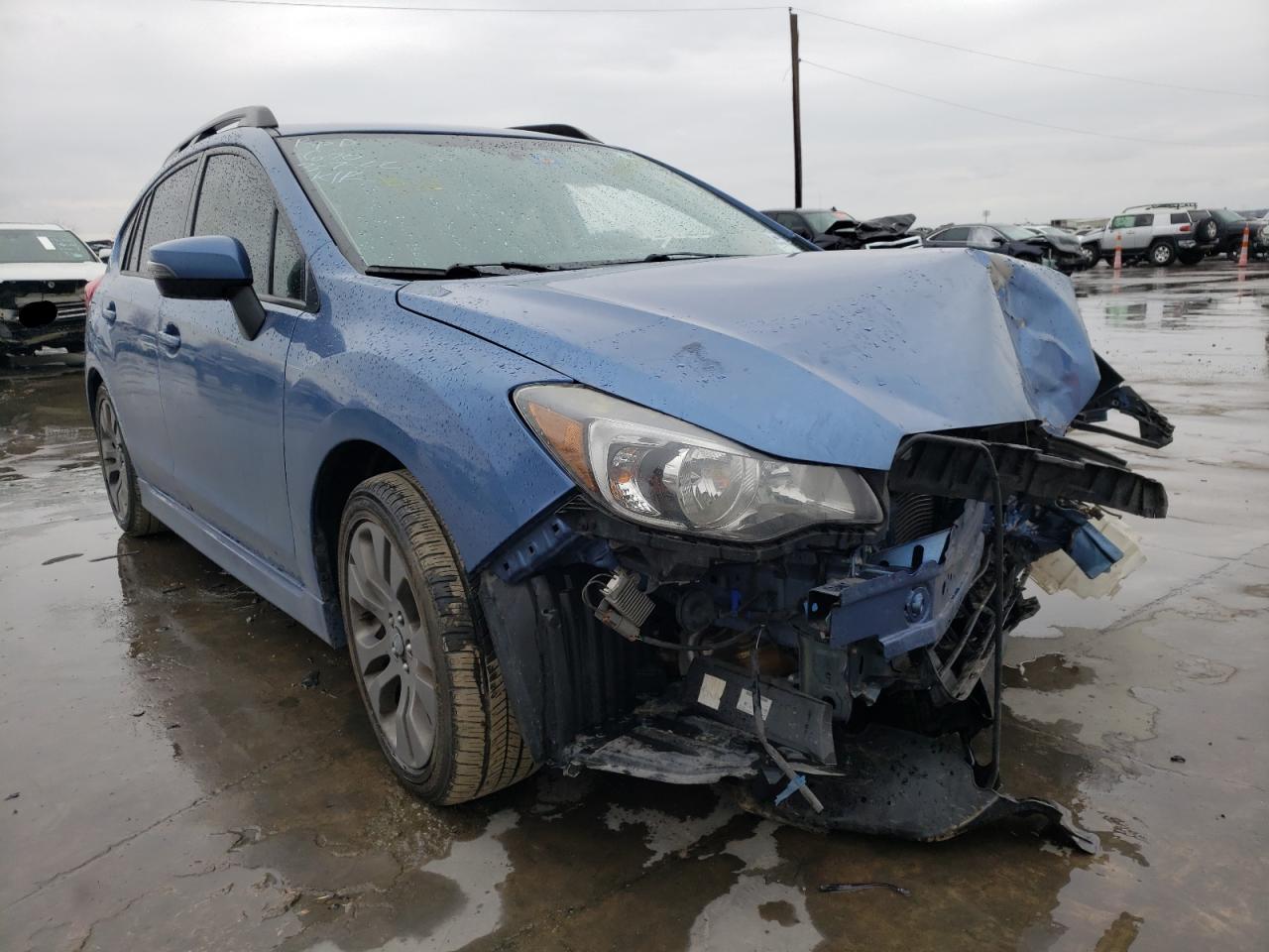 SUBARU IMPREZA SP 2016 with VIN JF1GPAY69G8221963 - Photo from auction