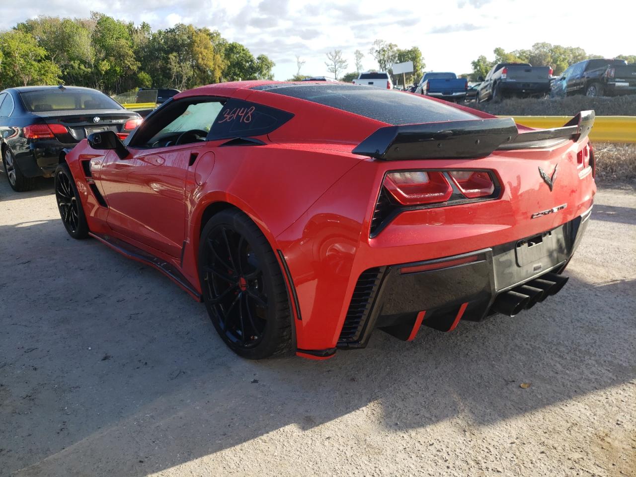 Photo 3 from auction – 2017 CHEVROLET CORVETTE G with VIN 1G1YX2D75H5115976