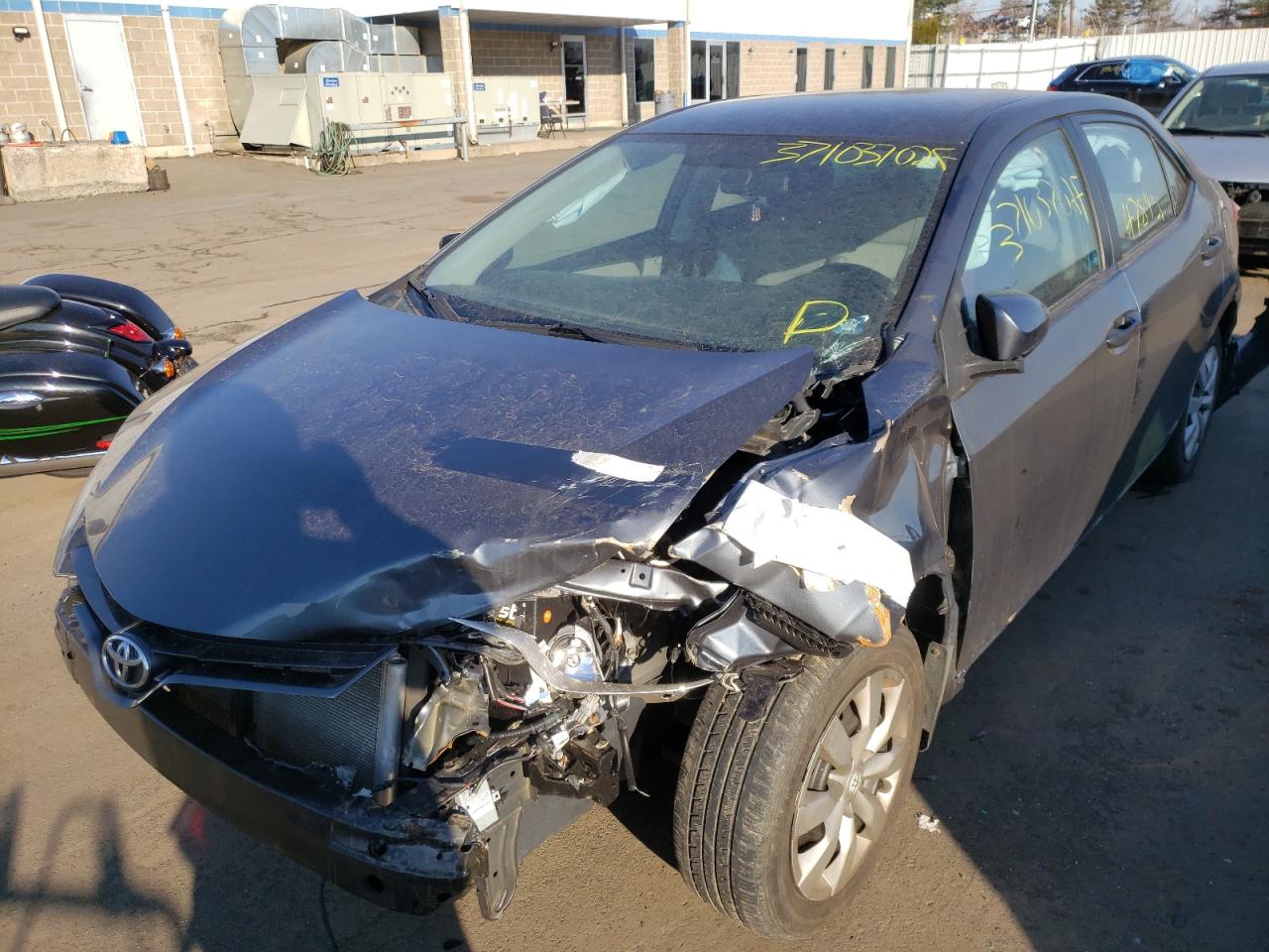 Photo 2 from auction – 2016 TOYOTA COROLLA L with VIN 2T1BURHE5GC729757