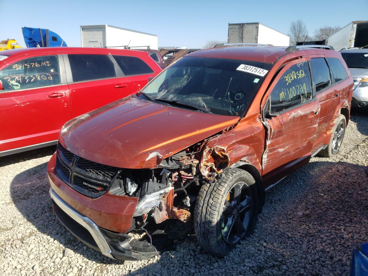 Photo 2 from auction – 2014 DODGE JOURNEY CR with VIN 3C4PDCGB8ET289117