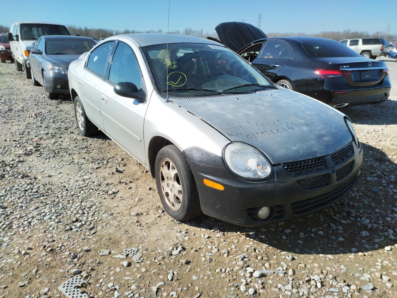 DODGE NEON SXT 2005 with VIN 1B3ES56C95D117494 - Photo from auction