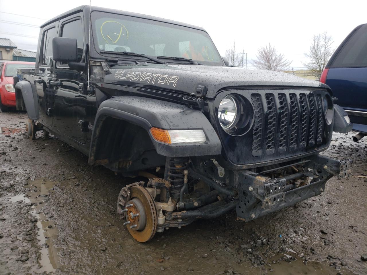 Photo 9 from auction – 2020 JEEP GLADIATOR with VIN 1C6HJTAG1LL123524