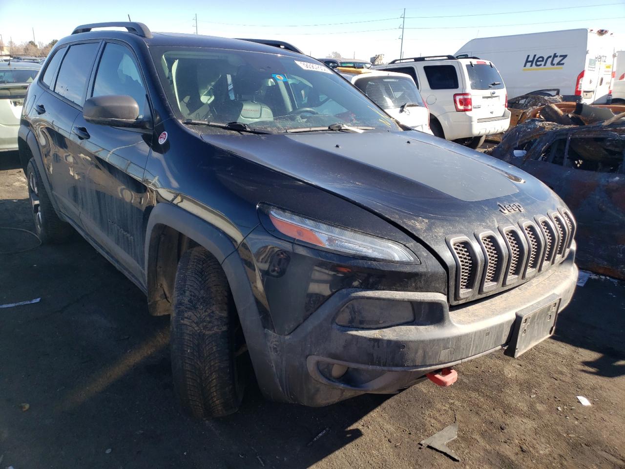 JEEP CHEROKEE T 2015 with VIN 1C4PJMBSXFW653569 - Photo from auction