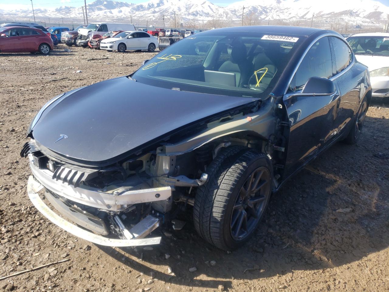 Photo 2 from auction – 2018 TESLA MODEL 3 with VIN 5YJ3E1EA1JF005040