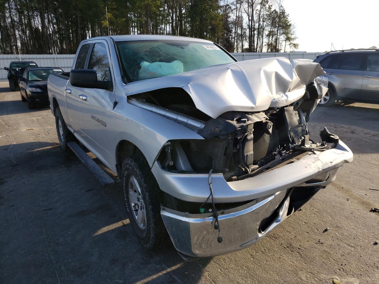 DODGE RAM 1500 S 2012 with VIN 1C6RD7GPXCS129757 - Photo from auction