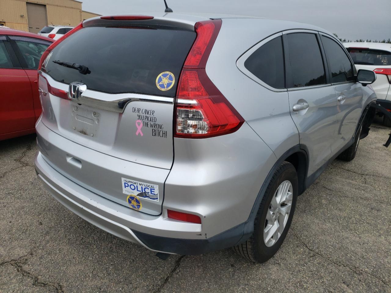 Photo 4 from auction – 2016 HONDA CR-V EX with VIN 2HKRM3H54GH513164