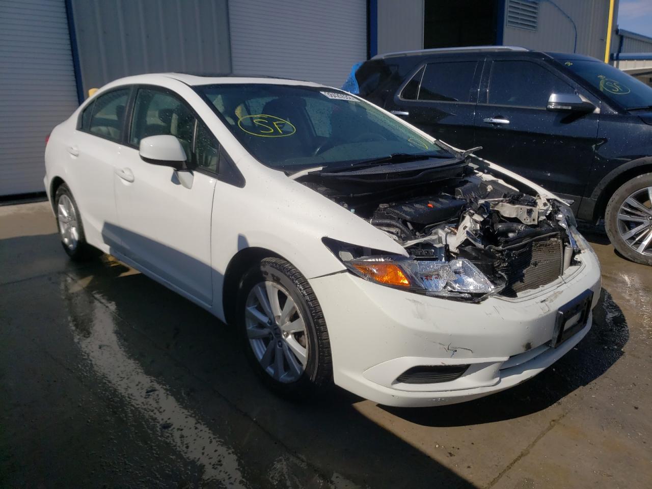 HONDA CIVIC EXL 2012 with VIN 19XFB2F94CE317443 - Photo from auction