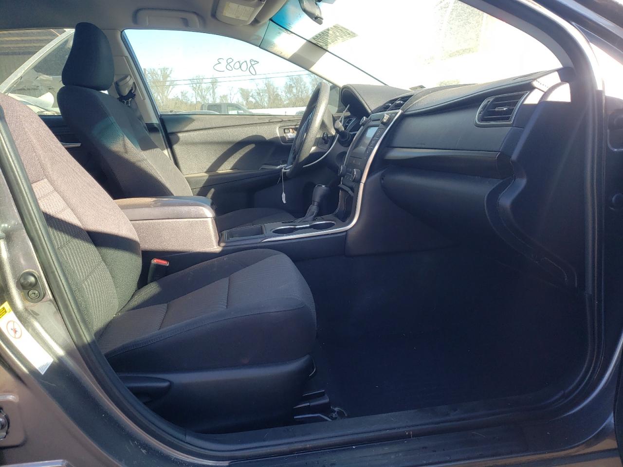 Photo 5 from auction – 2015 TOYOTA CAMRY LE with VIN 4T4BF1FK4FR504205