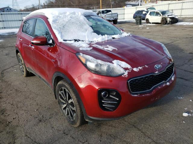 KIA SPORTAGE E 2018 with VIN KNDPNCAC4J7364571 - Photo from auction