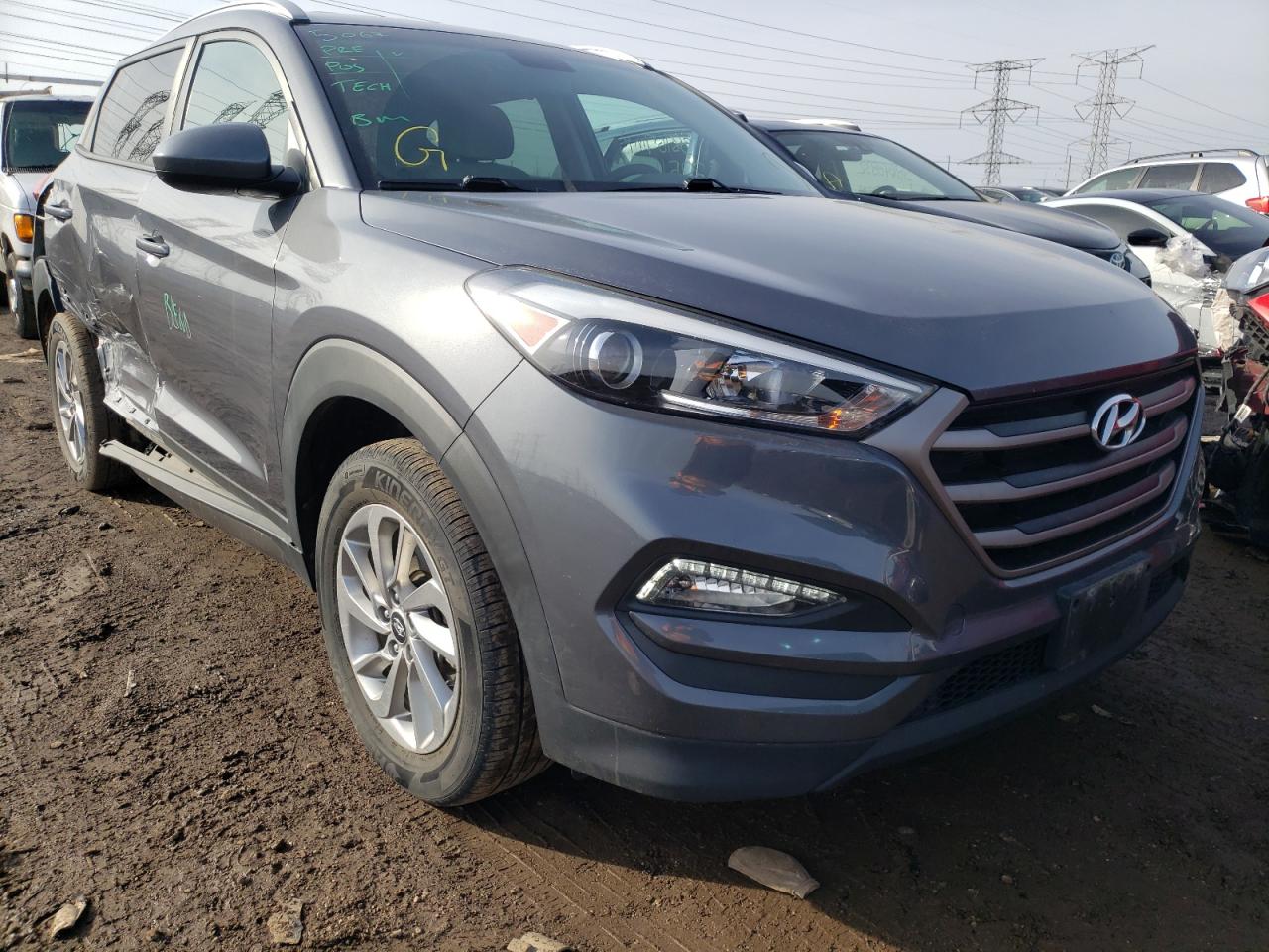 Photo 1 from auction – 2016 HYUNDAI TUCSON LIM with VIN KM8J33A41GU135825