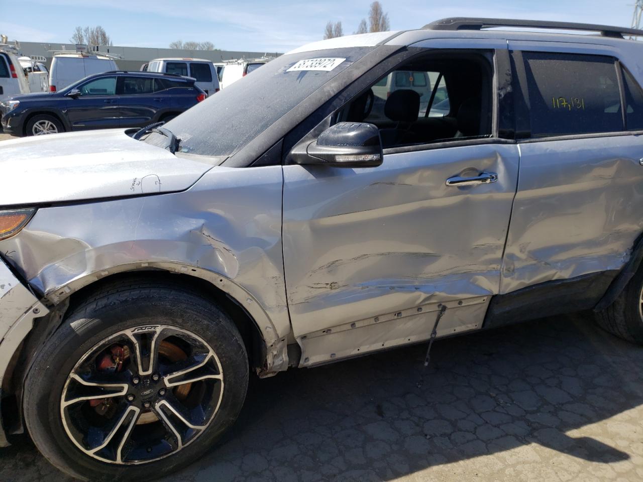 Photo 9 from auction – 2014 FORD EXPLORER S with VIN 1FM5K8GT5EGB01687