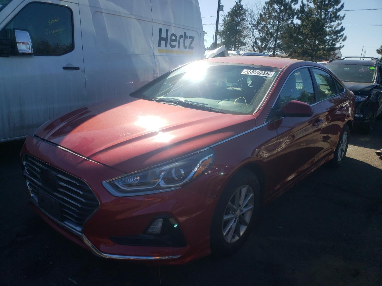 Photo 2 from auction – 2019 HYUNDAI SONATA SE with VIN 5NPE24AF5KH737386
