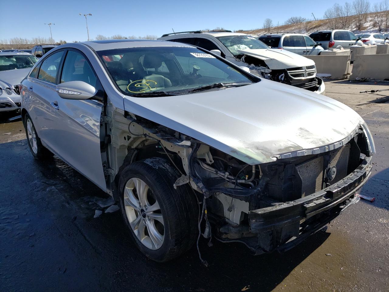 HYUNDAI SONATA SE 2011 with VIN 5NPEC4AC8BH062104 - Photo from auction