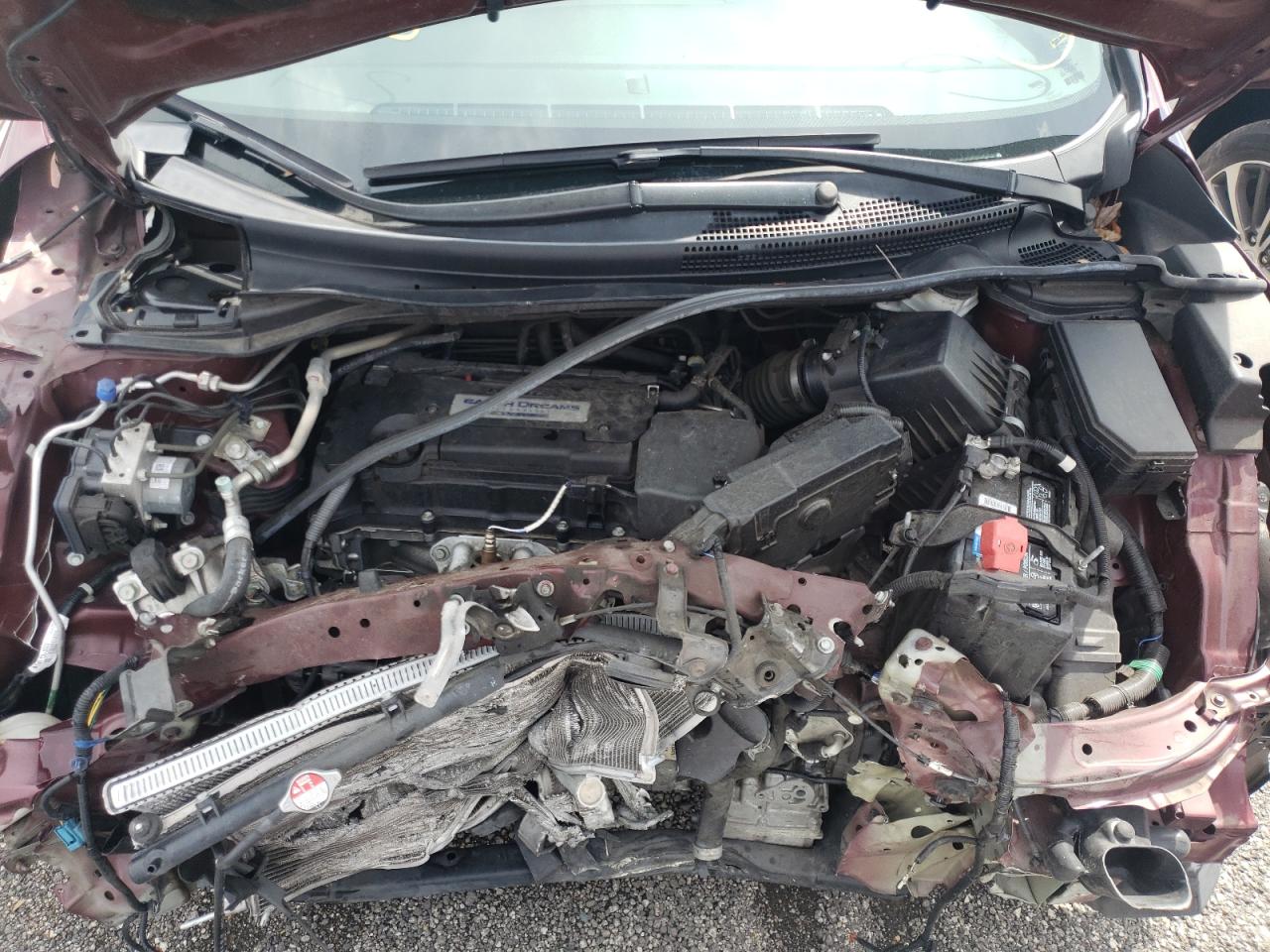 Photo 7 from auction – 2015 HONDA CR-V LX with VIN 2HKRM3H36FH548334