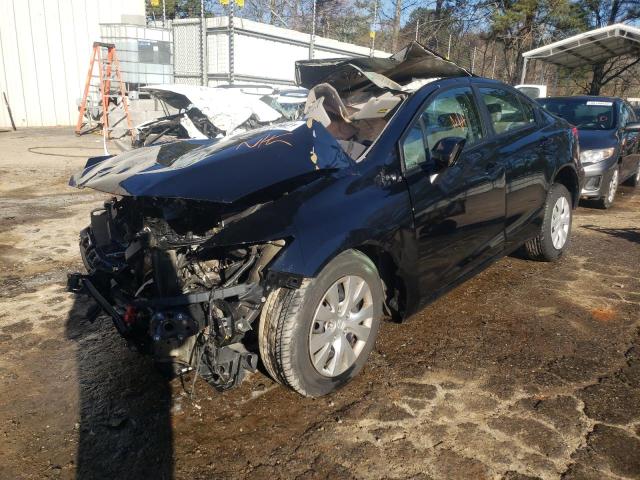 Photo 2 from auction – 2012 HONDA CIVIC LX with VIN 19XFB2F57CE056080