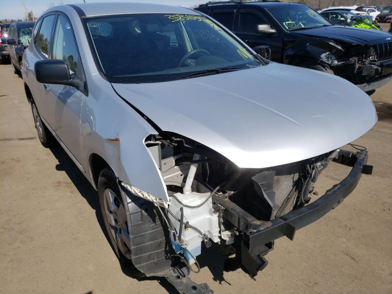 NISSAN ROGUE S 2013 with VIN JN8AS5MV2DW651218 - Photo from auction