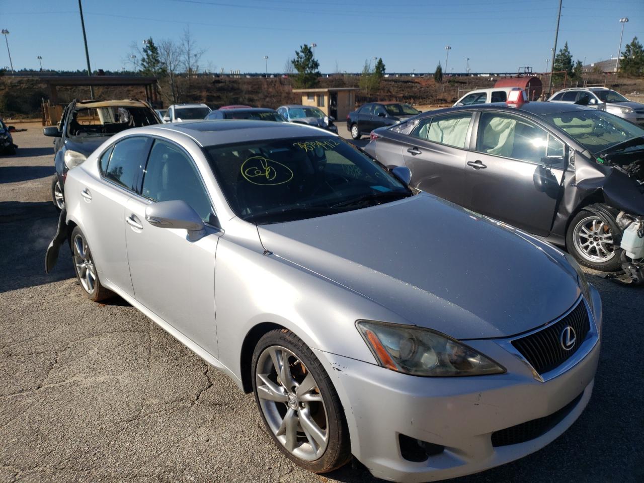 LEXUS IS 250 2010 with VIN JTHBF5C21A5108714 - Photo from auction