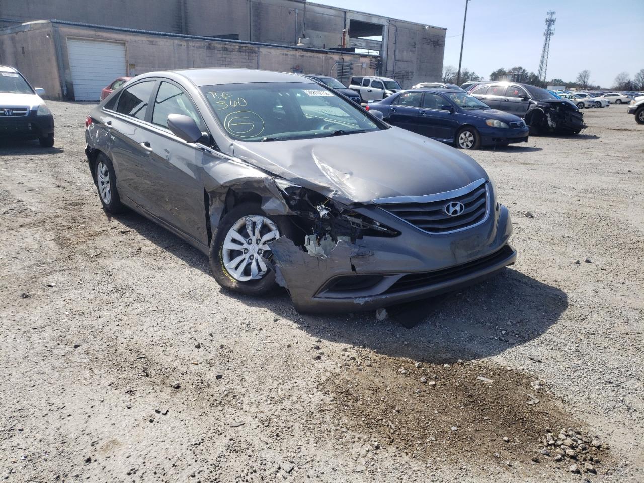 HYUNDAI SONATA GLS 2011 with VIN 5NPEB4AC4BH094325 - Photo from auction