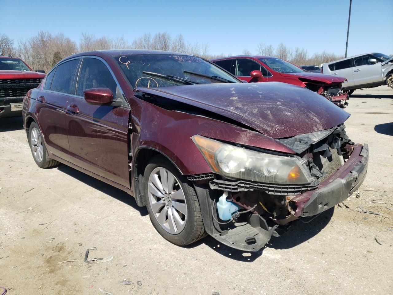 HONDA ACCORD EX 2011 with VIN 1HGCP2F7XBA061007 - Photo from auction