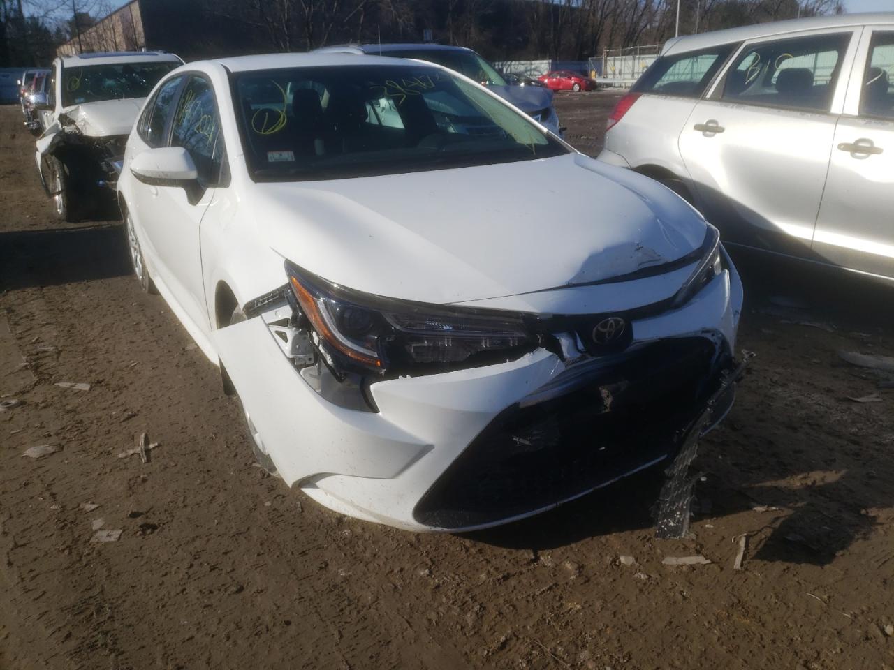 TOYOTA COROLLA LE 2021 with VIN 5YFEPMAEXMP207820 - Photo from auction