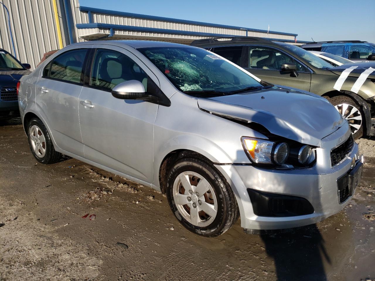 Photo 1 from auction – 2015 CHEVROLET SONIC LS with VIN 1G1JA5SH0F4118545