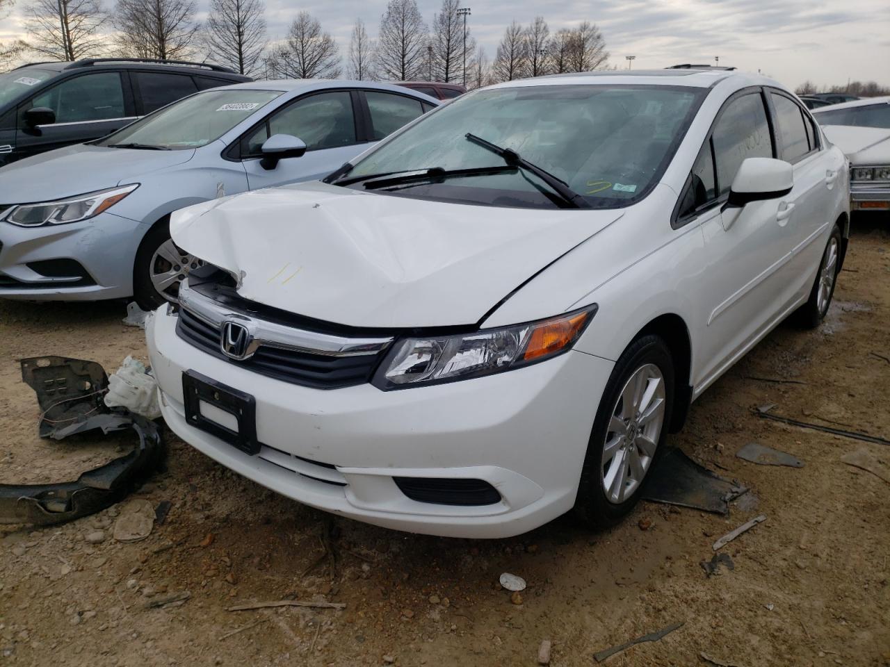 Photo 2 from auction – 2012 HONDA CIVIC EX with VIN 19XFB2F84CE004318
