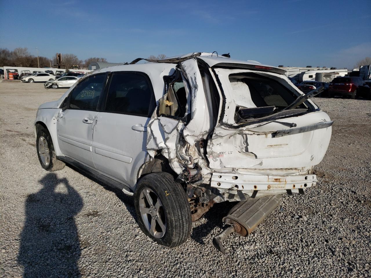 Photo 3 from auction – 2007 CHEVROLET EQUINOX LT with VIN 2CNDL63F576057402