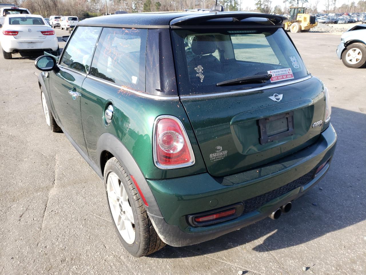 Photo 3 from auction – 2013 MINI COOPER S with VIN WMWSV3C51DT396184
