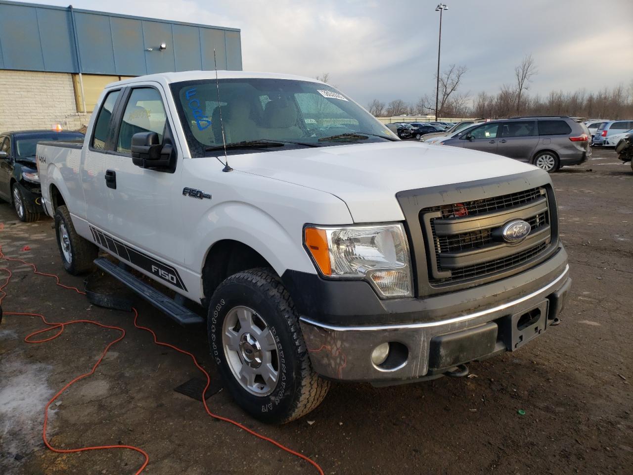 FORD F150 SUPER 2014 with VIN 1FTEX1EM9EFB33301 - Photo from auction