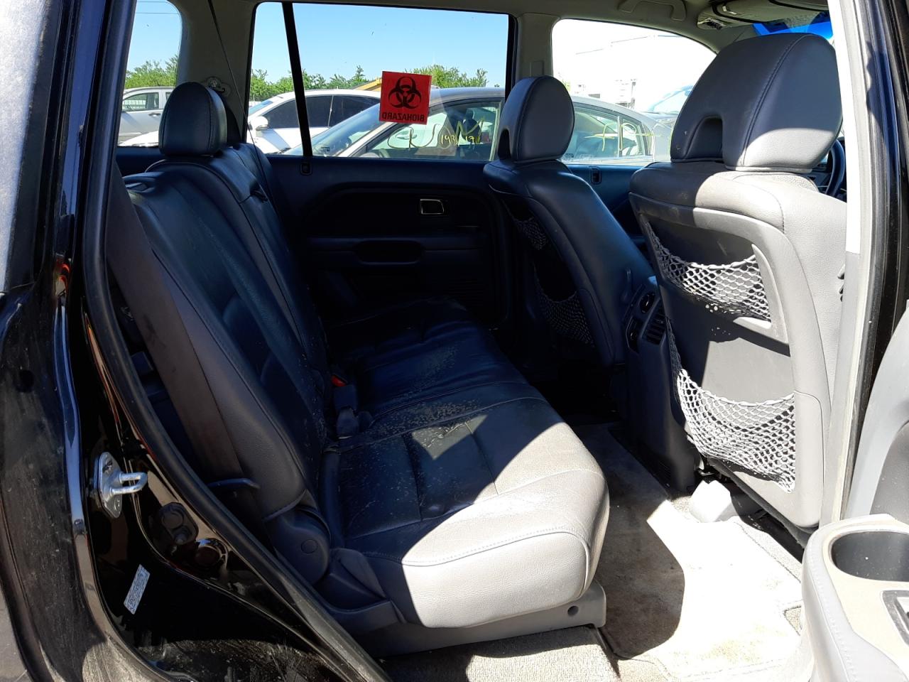 Photo 6 from auction – 2007 HONDA PILOT EXL with VIN 5FNYF28547B003279