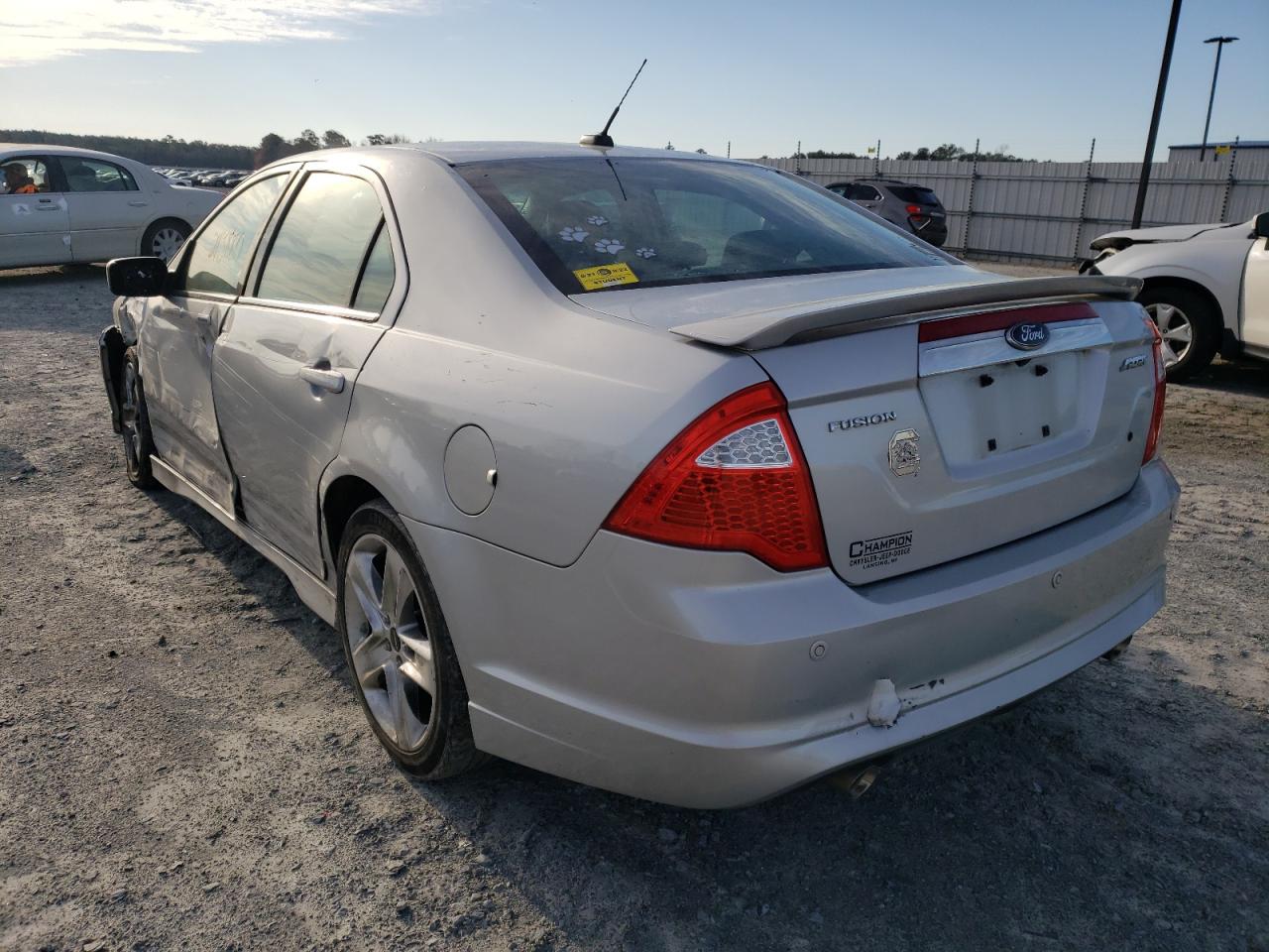 Photo 3 from auction – 2010 FORD FUSION with VIN 3FAHP0KC4AR166096