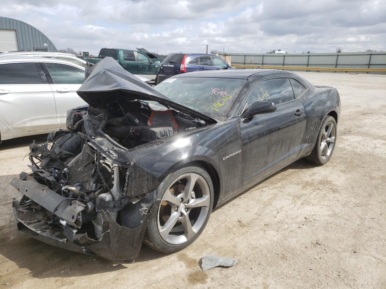 Photo 2 from auction – 2013 CHEVROLET CAMARO LT with VIN 2G1FB1E32D9193320